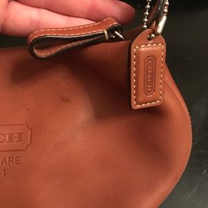 Coach tan handbag authentic